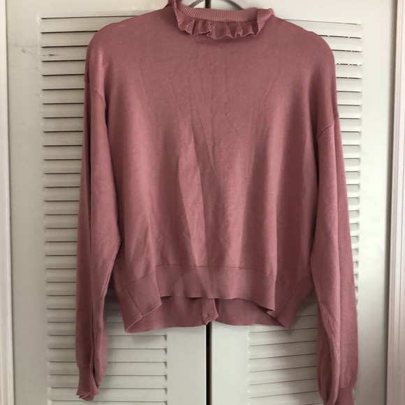 Pink Ruffle Cardigan - Picture 6 of 8